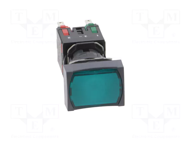 SCHNEIDER ELECTRIC Bouton-poussoir Harmony XB6 vert LED NC + NO 16mm