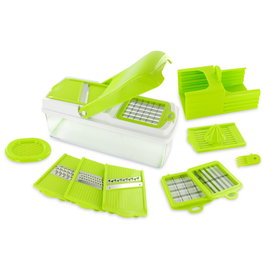 Easy Make Mandoline Multifonction 7 Fonctions avec Récipient
