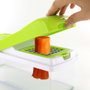 Easy Make Mandoline Multifonction 7 Fonctions avec Récipient