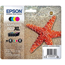 Epson Multipack de cartouches d'encre 603XL C13T03A64020, 4 pièces