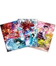 Sakami Merchandise Demon Slayer: Kimetsu no Yaiba set 3 pochettes transparentes 01