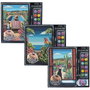 Nice Surtido 18 Diamimantiny Level Up Kit de Mosaïque 3D avec Gemmes, Taille 32x32x2.4 cm, Modèles Assortis, Recommandé 8 Ans