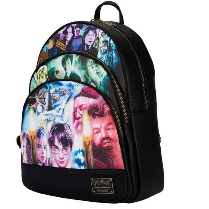 Loungefly Mochila Mini Dos Asas Escenas Harry Potter Harry Potter y la Piedra Filosofal Hogwarts