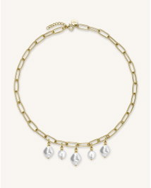 Rosefield Bracelet JLPCNG-J177 Doré en Acier Inoxydable