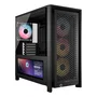 Corsair Frame 4000D LCD RS ARGB Premium Boîtier PC Moyen Tour Noir - CC-9011326-WW