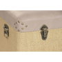 Home ESPRIT Lot de 3 paniers Alpino Marron Naturel
