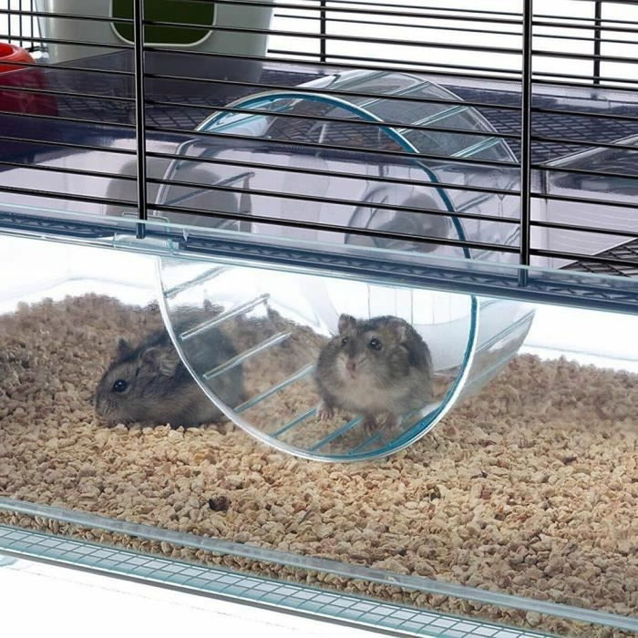 Ferplast Cage Favola noire avec hauteur de plateau haute