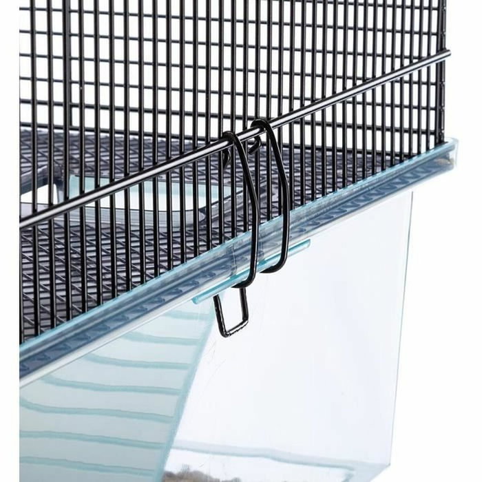 Ferplast Cage Favola noire avec hauteur de plateau haute