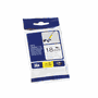 Brother Ruban Laminé TZe-FX241 18mm x 8m Noir sur Blanc