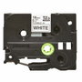Brother Ruban Laminé TZe-FX241 18mm x 8m Noir sur Blanc