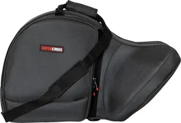 GATOR Softcase pour trompe - Housse souple grise en nylon avec intérieur microfibre 558x330x171mm