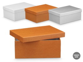 PINCELLO Boîte en carton assortie 3 couleurs neutres
