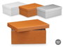 PINCELLO Boîte en carton assortie 3 couleurs neutres
