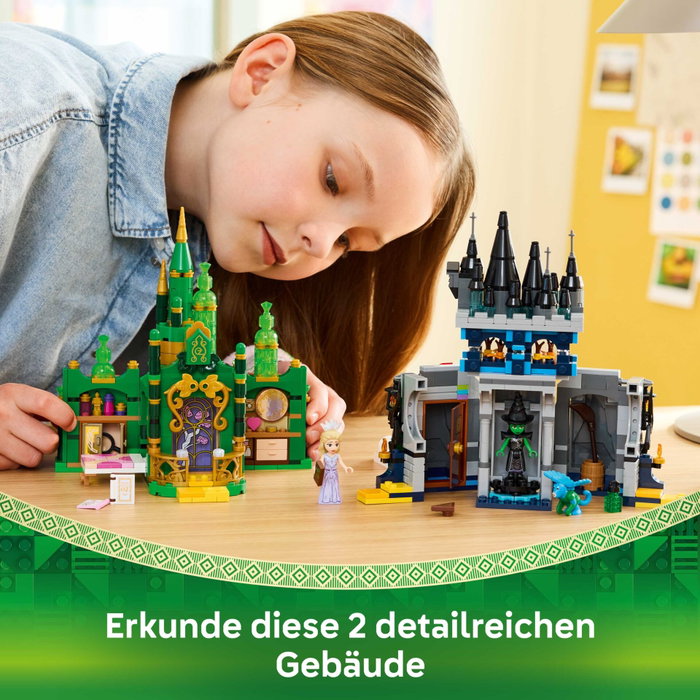 LEGO Wicked 75689 Emerald City et le Château de Kiamo Ko de construction set