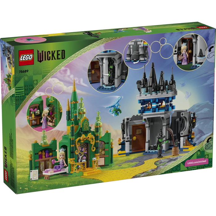 LEGO Wicked 75689 Emerald City et le Château de Kiamo Ko de construction set