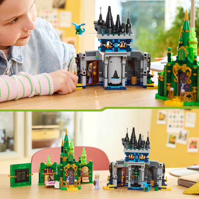LEGO Wicked 75689 Emerald City et le Château de Kiamo Ko de construction set