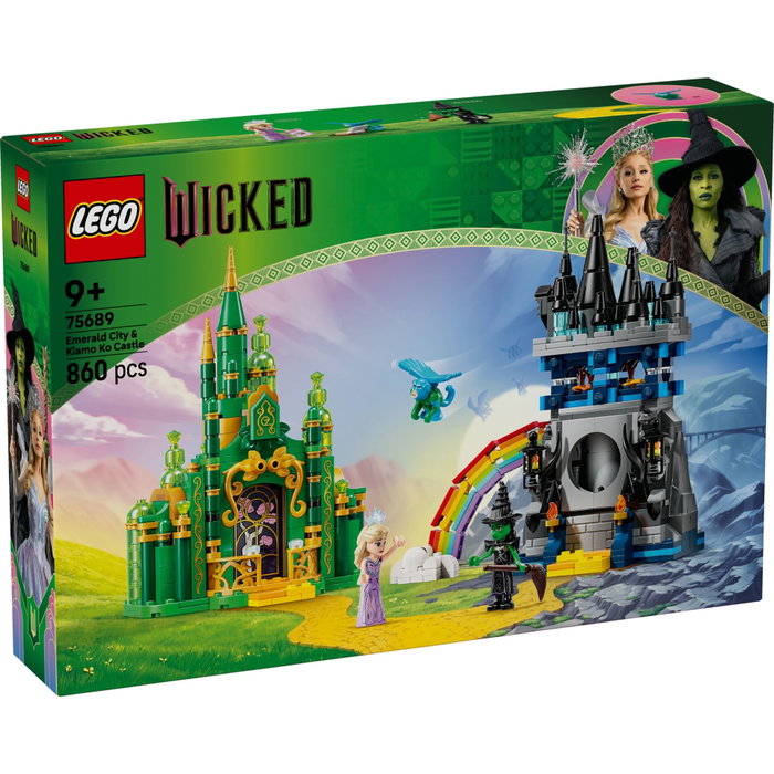 LEGO Wicked 75689 Emerald City et le Château de Kiamo Ko de construction set
