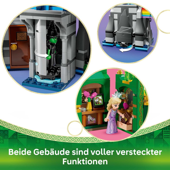 LEGO Wicked 75689 Emerald City et le Château de Kiamo Ko de construction set