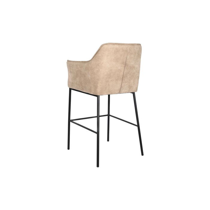 Tabouret DKD Home Decor Noir Beige Métal 59 x 60 x 107 cm