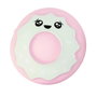 HTI Donuts en Peluche Souples Lot de 4 Jouets Doux et Câlins Compatibles PC, Langues: Anglais, Français, Allemand, Italien, Portugais, Espagnol, Âge Recommandé 3 Ans et Plus