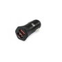 Conceptronic Cargador Coche Carden04B 2 Ports USB 4.8A 24W pour Voiture Camion Bateau