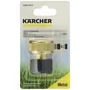 Kärcher Raccord rapide laiton 3/4" - Compatible tuyaux 13/15/19 mm - Pour arrosage et nettoyage - Réf. 26450160