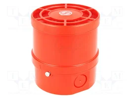 WERMA Sirène sonore rouge 115dB 9÷28VDC IP65