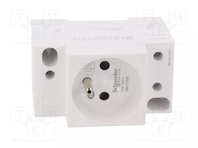 SCHNEIDER ELECTRIC ACTI9 Prise simple type E pour rail DIN SCHNEIDER ELECTRIC ACTI9 Prise simple type E pour rail DIN
