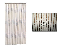 TALOX Rideau Gomera 90x210x31 avec lignes de billes et 3 bordures