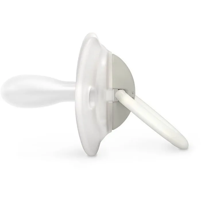 Suavinex Lot de 2 Sucettes Night&Day Wild&Free SX Pro pour 6 à 18 mois - Tétine physiologique avec anneau phosphorescent - Gris