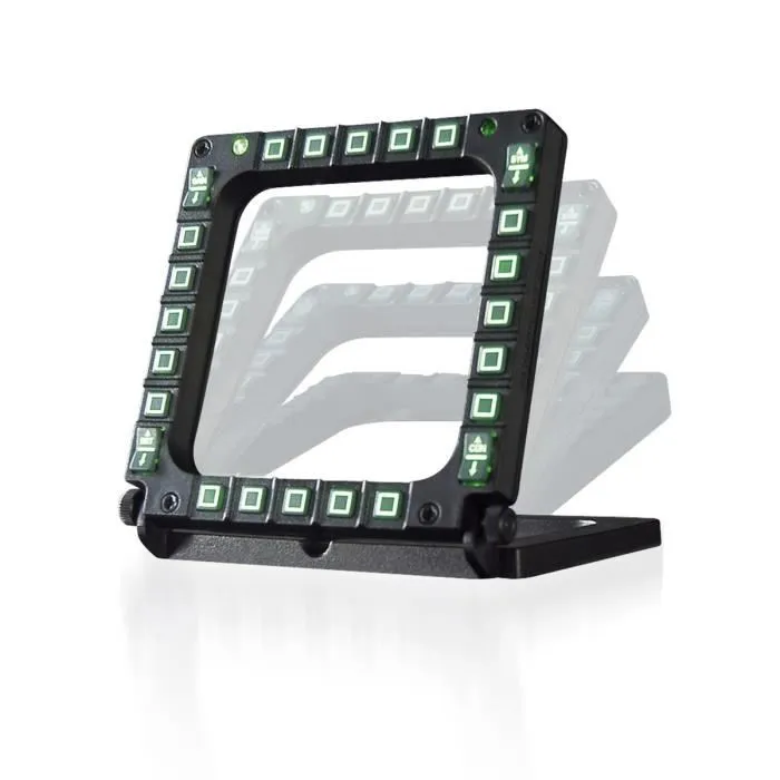 Thrustmaster MFD COUGAR - Pack de 2 écrans multifonctionnels USB pour cockpit PC - Répliques F-16 - 48 boutons programmables - Compatible Microsoft Flight Simulator