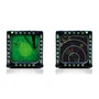 Thrustmaster MFD COUGAR - Pack de 2 écrans multifonctionnels USB pour cockpit PC - Répliques F-16 - 48 boutons programmables - Compatible Microsoft Flight Simulator