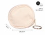 Innspiro Lot de 50 monnaies rondes en coton 8,5x3 cm