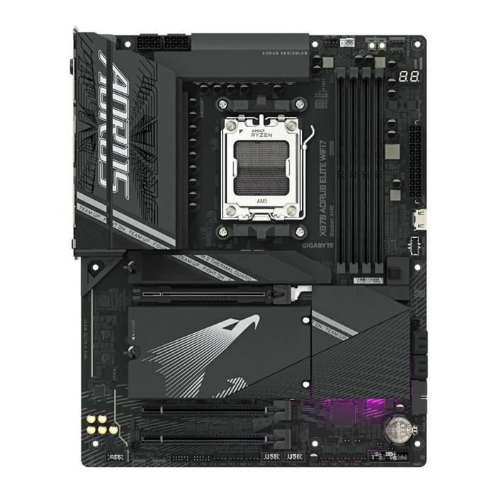 Gigabyte X870 Aorus Elite WIFI7, AMD AM5, DDR5, Noir
