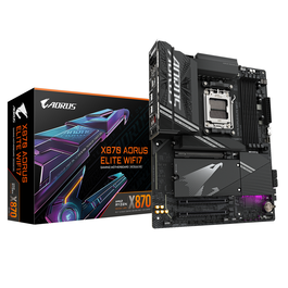 Gigabyte X870 Aorus Elite WIFI7 - Carte mère AMD AM5 (X870 A ELITE WIFI7) - Noir