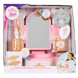 JAKKS PACIFIC Miroir de maquillage Princesses Disney