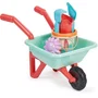 Ecoiffier Brouette Plage 263 - Kit de Plage avec Brouette, Seau, Arrosoir, Pelle, Râteau, Tamis et Moules - Jeu de Sable pour Enfant 18 Mois et Plus