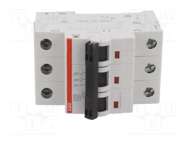 ABB S200 Disjoncteur 3P 32A 230/400VAC ABB S200 Disjoncteur 3P 32A 230/400VAC
