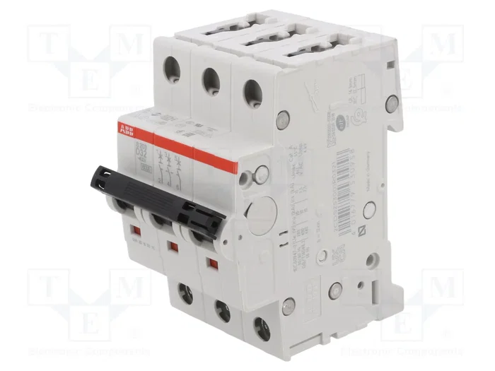 ABB S200 Disjoncteur 3P 32A 230/400VAC ABB S200 Disjoncteur 3P 32A 230/400VAC