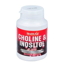 HEALTH AID Colina/Inositol 250/250mg 60 comprimés