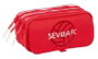 Safta Portatodo triple big Sevilla FC 21.5 x 10 x 8 cm - Coffret pour enfants et supporters