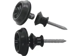 Dunlop Bouton de Sangle Straplok® Dual Design (Set) - Noir