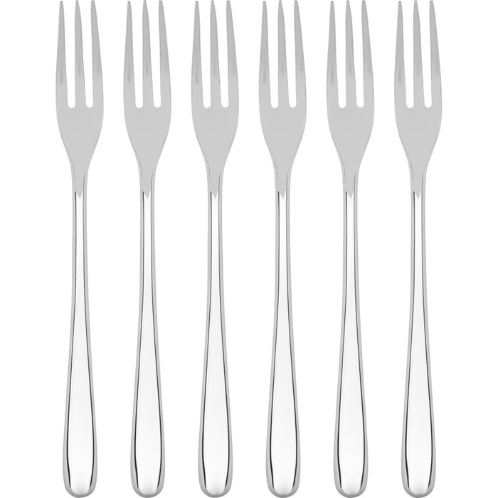 Alessi Caccia Service de couverts 24 pièces Argenté