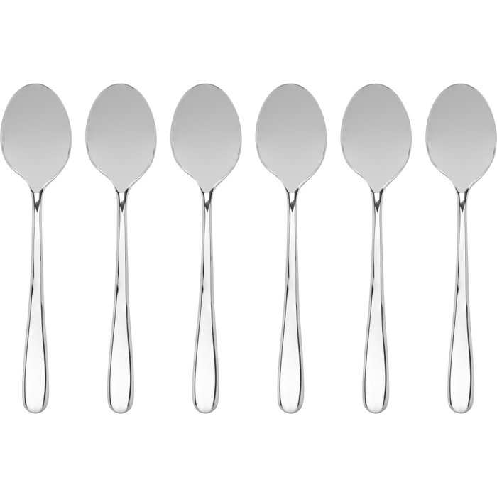 Alessi Caccia Service de couverts 24 pièces Argenté