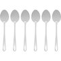 Alessi Caccia Service de couverts 24 pièces Argenté