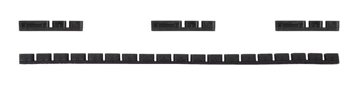 Haibike Jeu de cales en caoutchouc TRK ALLTRACK MRS (Inf/Sup) Noir Haibike Jeu de cales en caoutchouc TRK ALLTRACK MRS (Inf/Sup) Noir