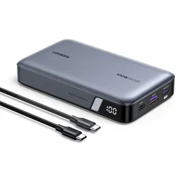 UGREEN Batterie Externe 20000 mAh 100W Power Bank PD Version 2 - Charge Rapide USB-C Gris
