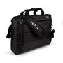 Veho T-1 Sac Porte-document Messenger pour Ordinateur Portable 15.6" et Tablette 10.1", Protection Superpaddée, Compartiment Zippé Extérieur et Sangle Réglable