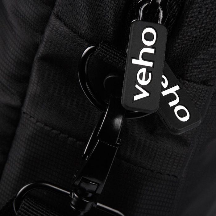 Veho T-1 Sac Porte-document Messenger pour Ordinateur Portable 15.6" et Tablette 10.1", Protection Superpaddée, Compartiment Zippé Extérieur et Sangle Réglable