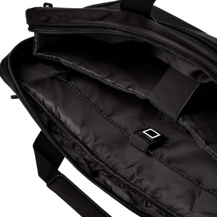 Veho T-1 Sac Porte-document Messenger pour Ordinateur Portable 15.6" et Tablette 10.1", Protection Superpaddée, Compartiment Zippé Extérieur et Sangle Réglable